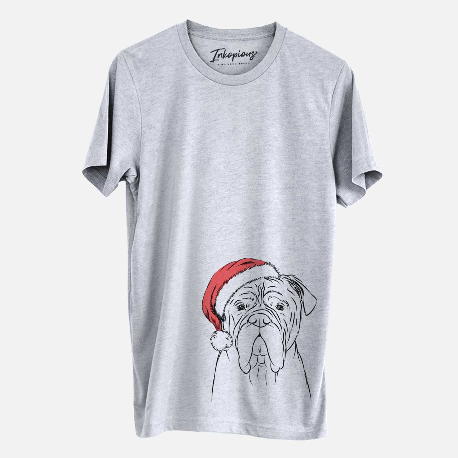 Santa Nolan the Bull Mastiff - Unisex Crewneck