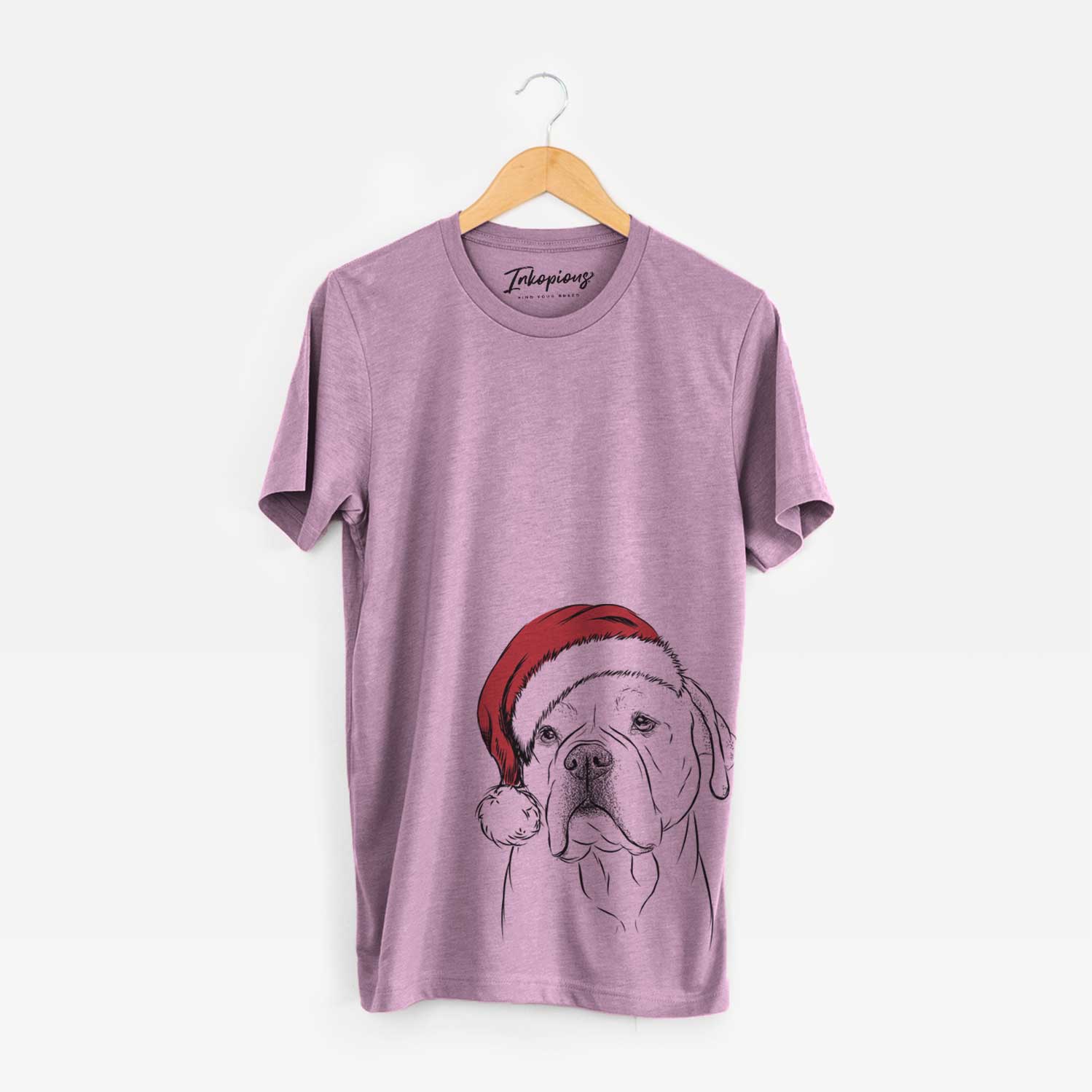 Santa Nora the American Bulldog Mix - Unisex Crewneck
