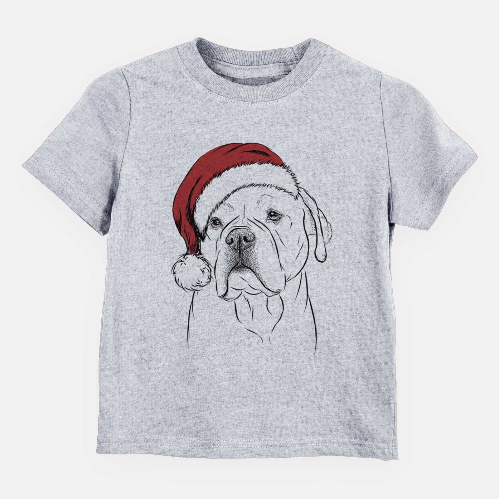 Santa Nora the American Bulldog Mix - Kids/Youth/Toddler Shirt