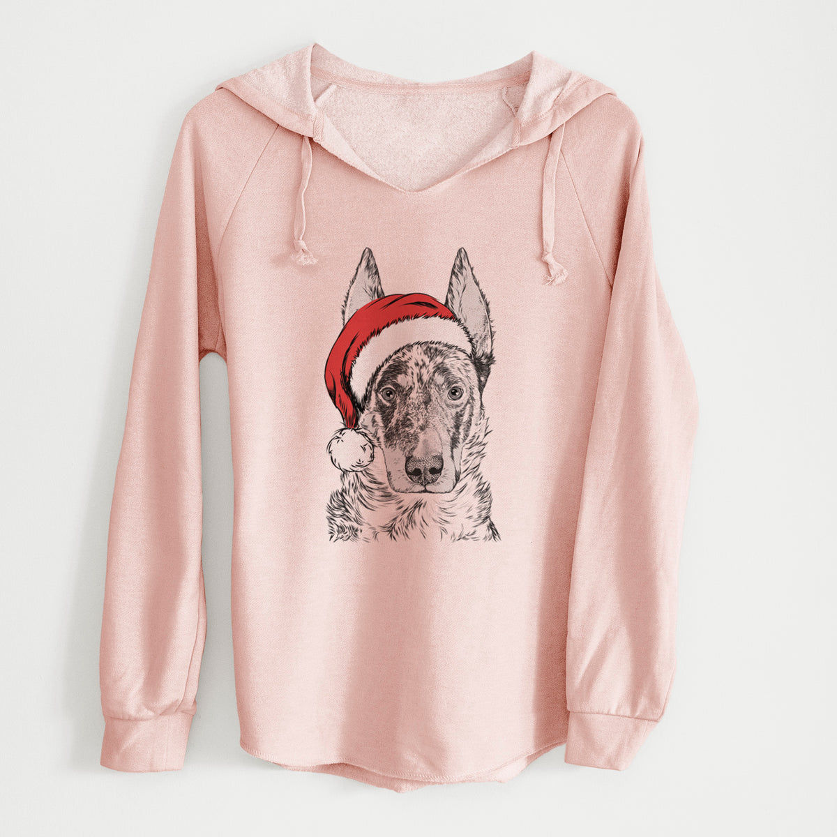 Santa Nori the Beauceron - Cali Wave Hooded Sweatshirt