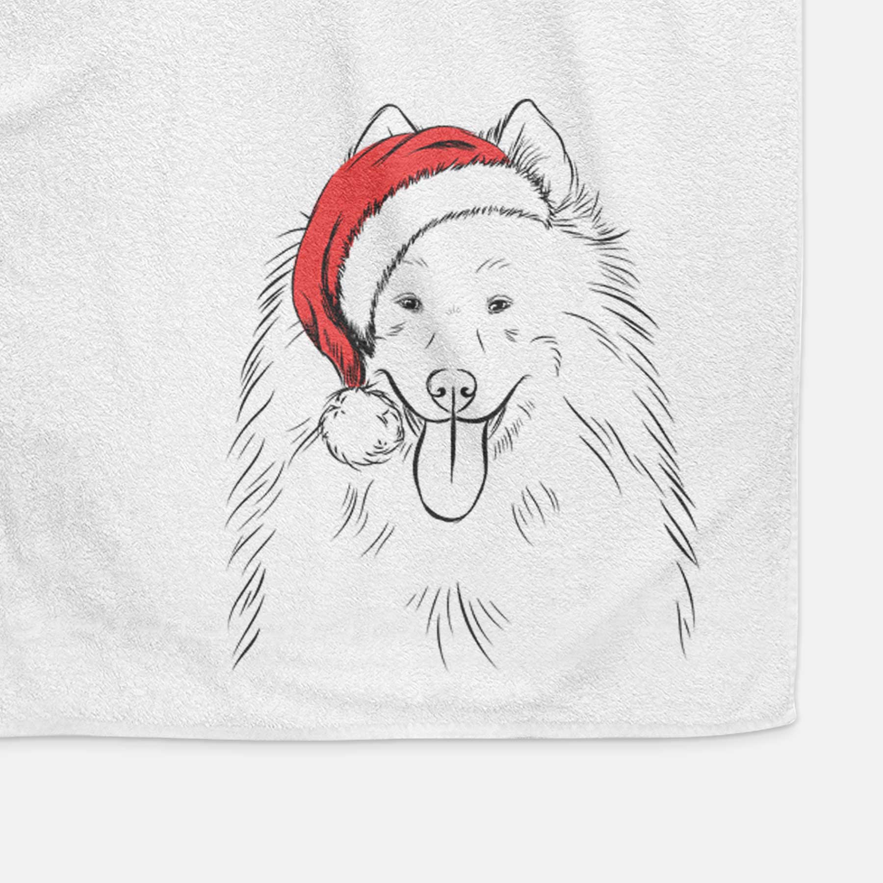 Nova the Samoyed Decorative Hand Towel