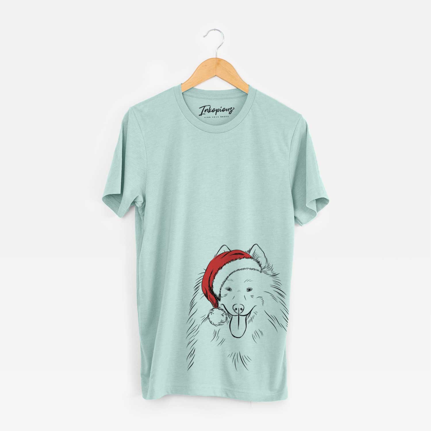 Santa Nova the Samoyed - Unisex Crewneck