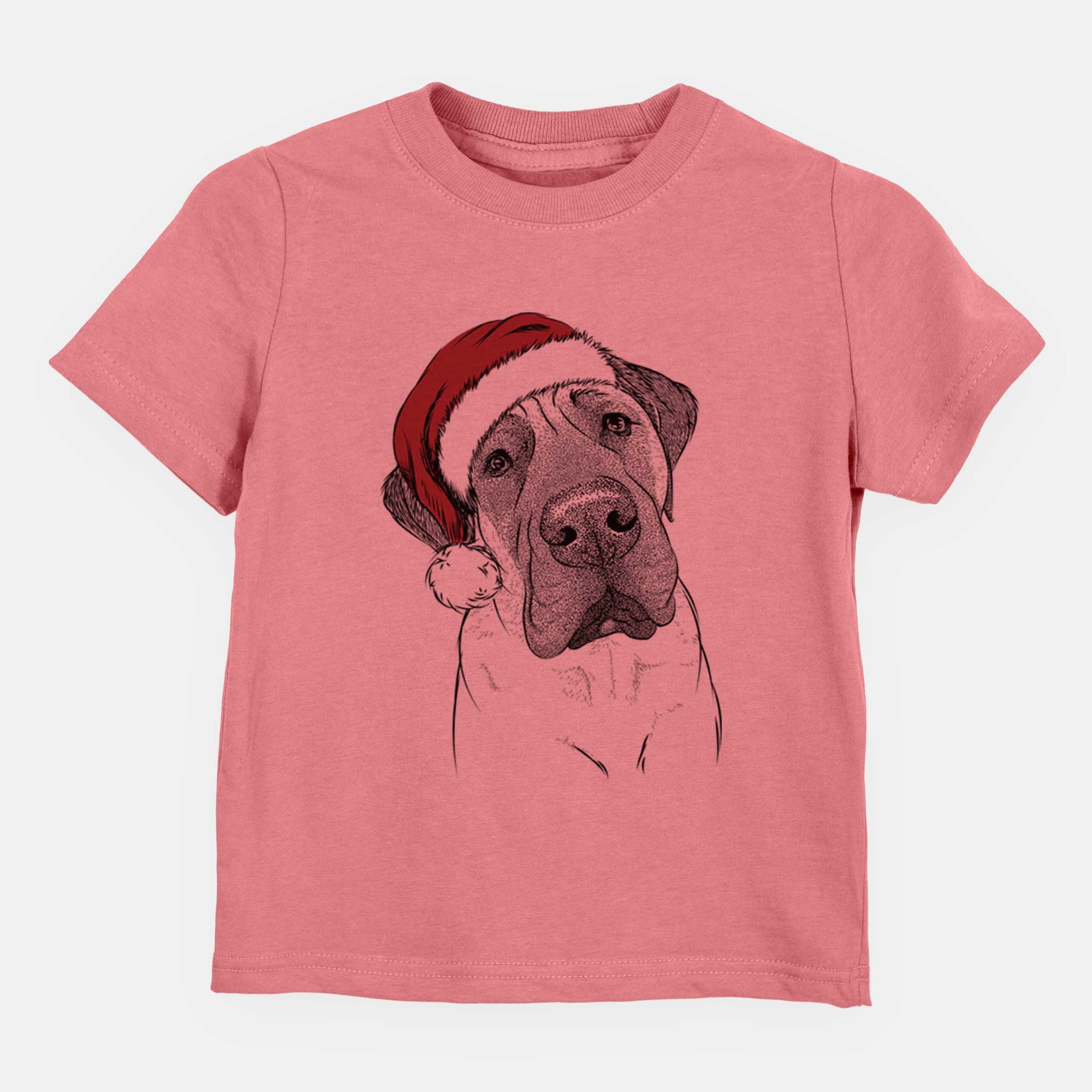 Santa NutterButter the English Mastiff - Kids/Youth/Toddler Shirt