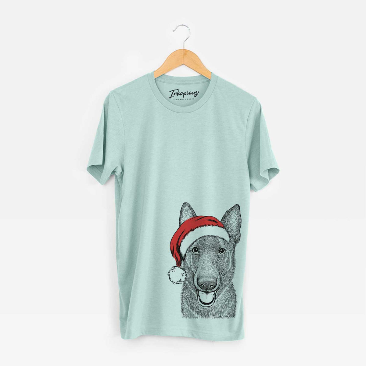 Santa Nyx the German Shepherd - Unisex Crewneck