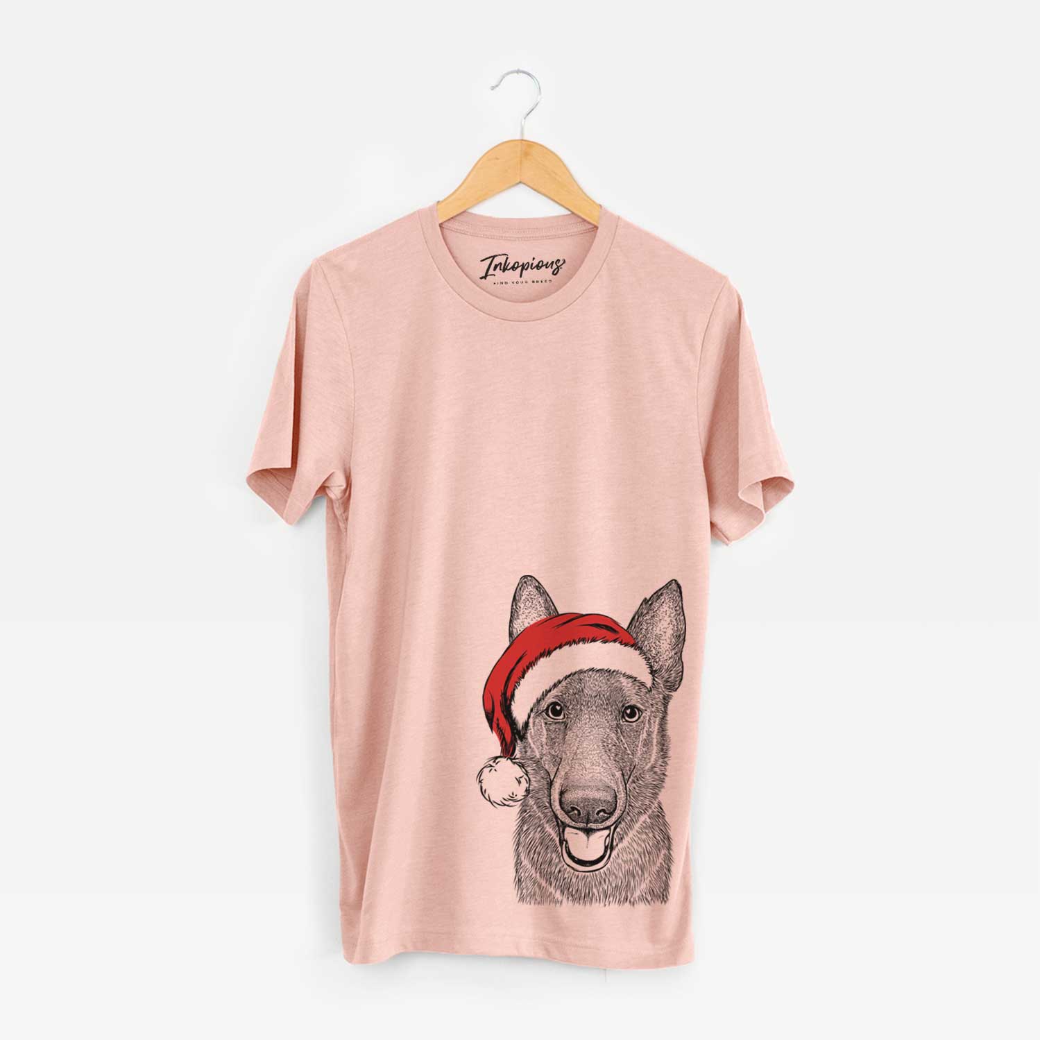 Santa Nyx the German Shepherd - Unisex Crewneck