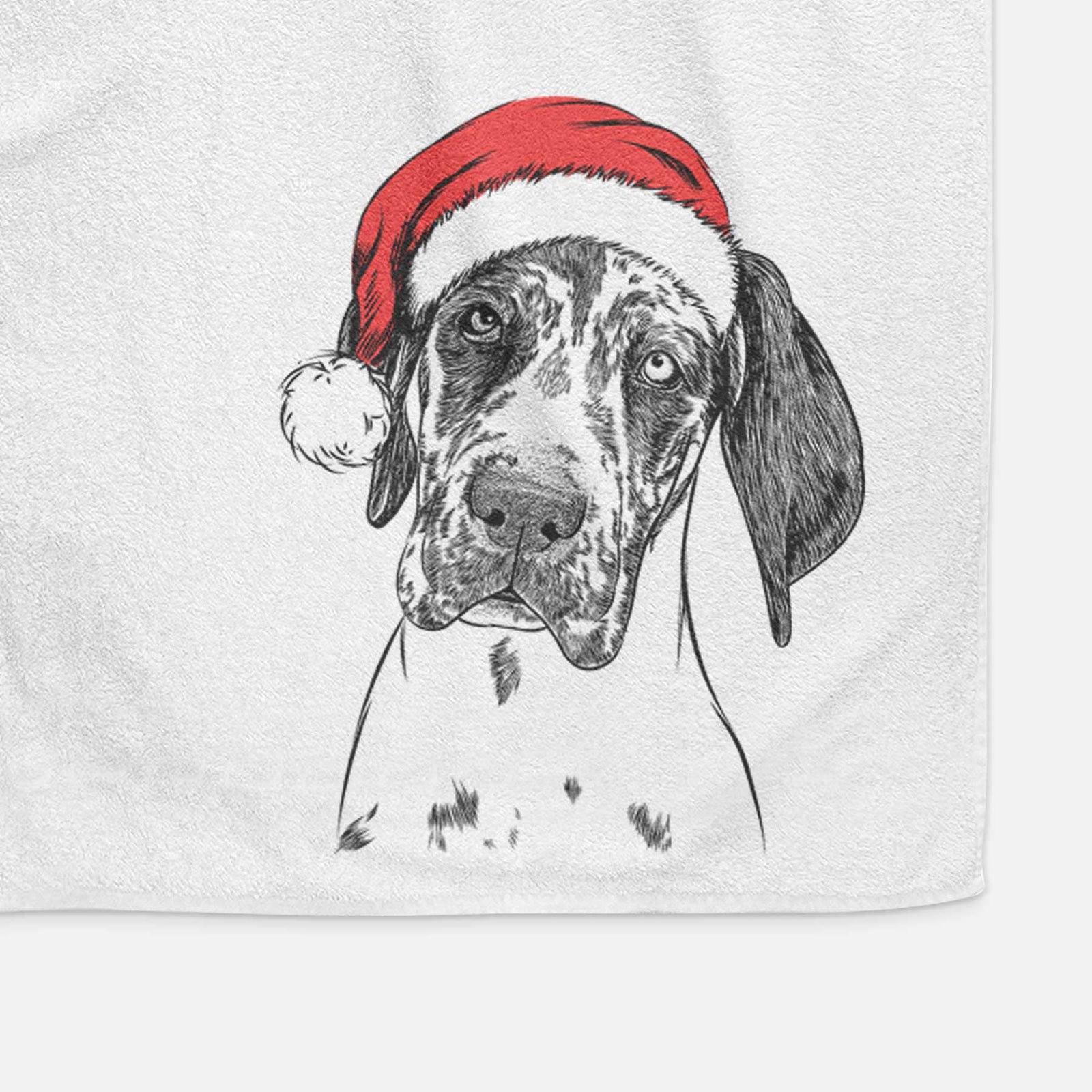 Nyx the Great Dane Decorative Hand Towel