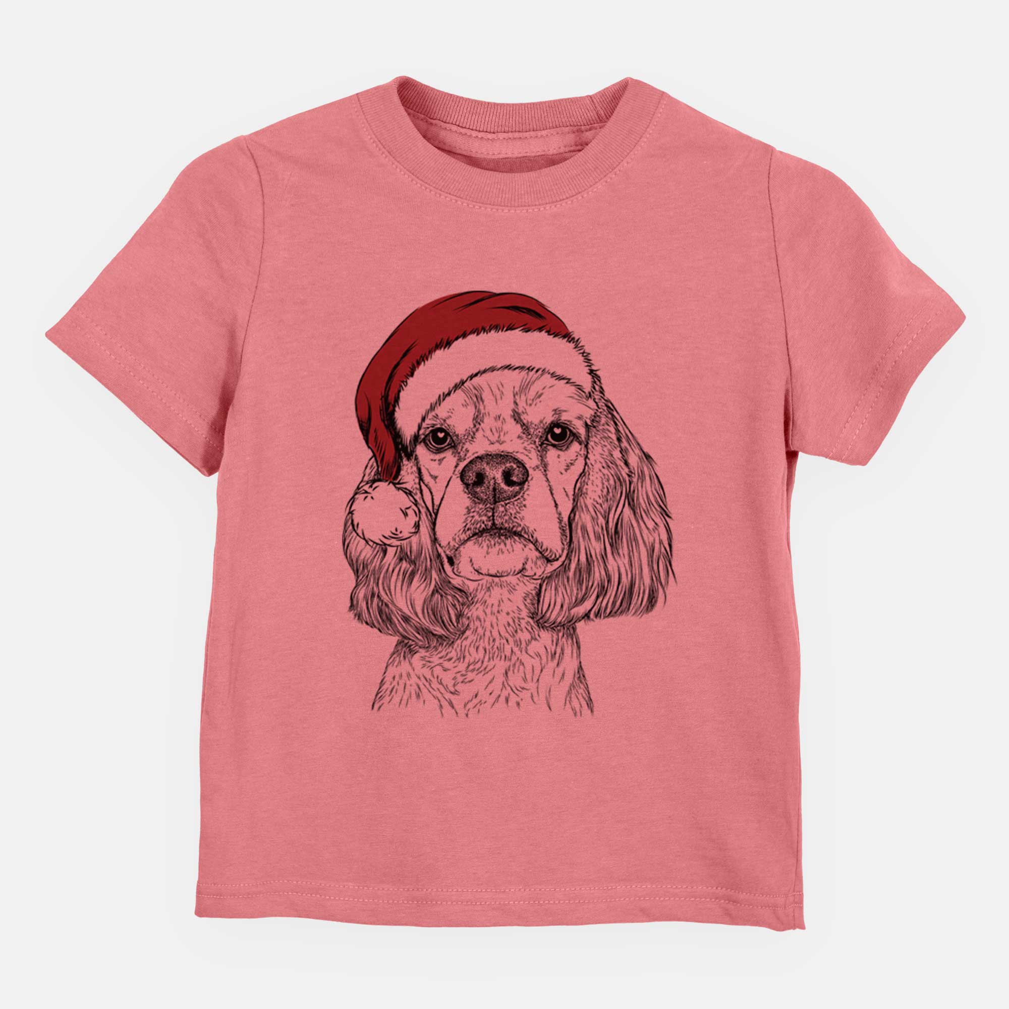 Santa Oakley the American Cocker Spaniel - Kids/Youth/Toddler Shirt