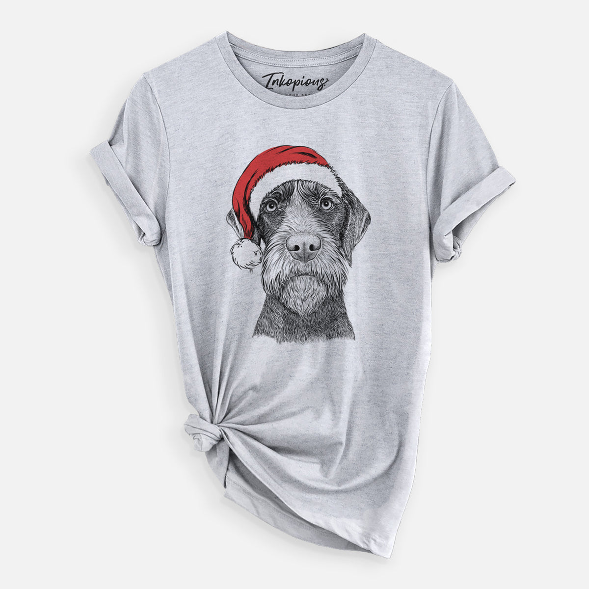 Santa Oakley the Pudelpointer - Unisex Crewneck