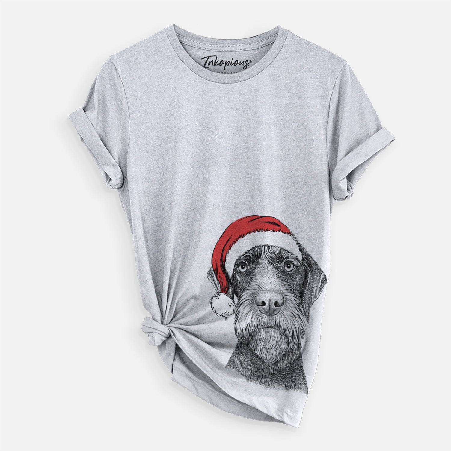 Santa Oakley the Pudelpointer - Unisex Crewneck