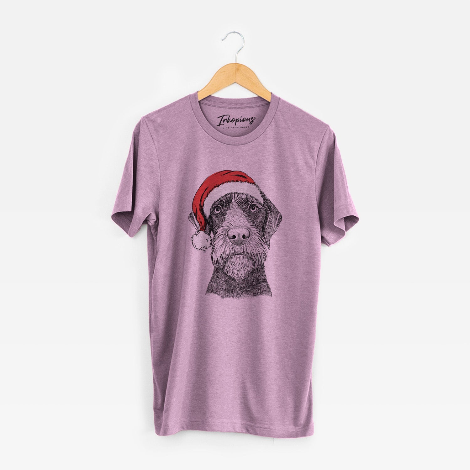 Santa Oakley the Pudelpointer - Unisex Crewneck