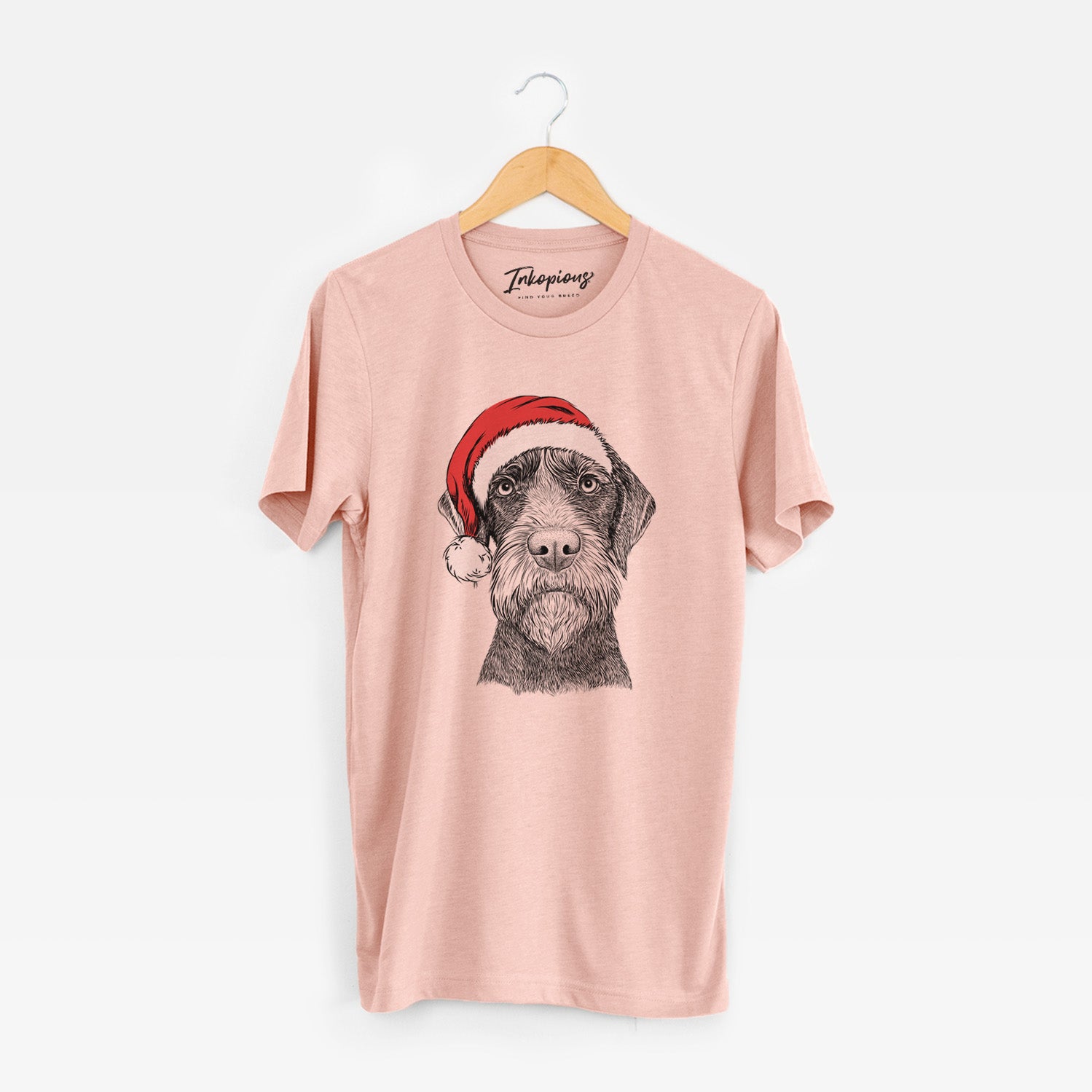 Santa Oakley the Pudelpointer - Unisex Crewneck