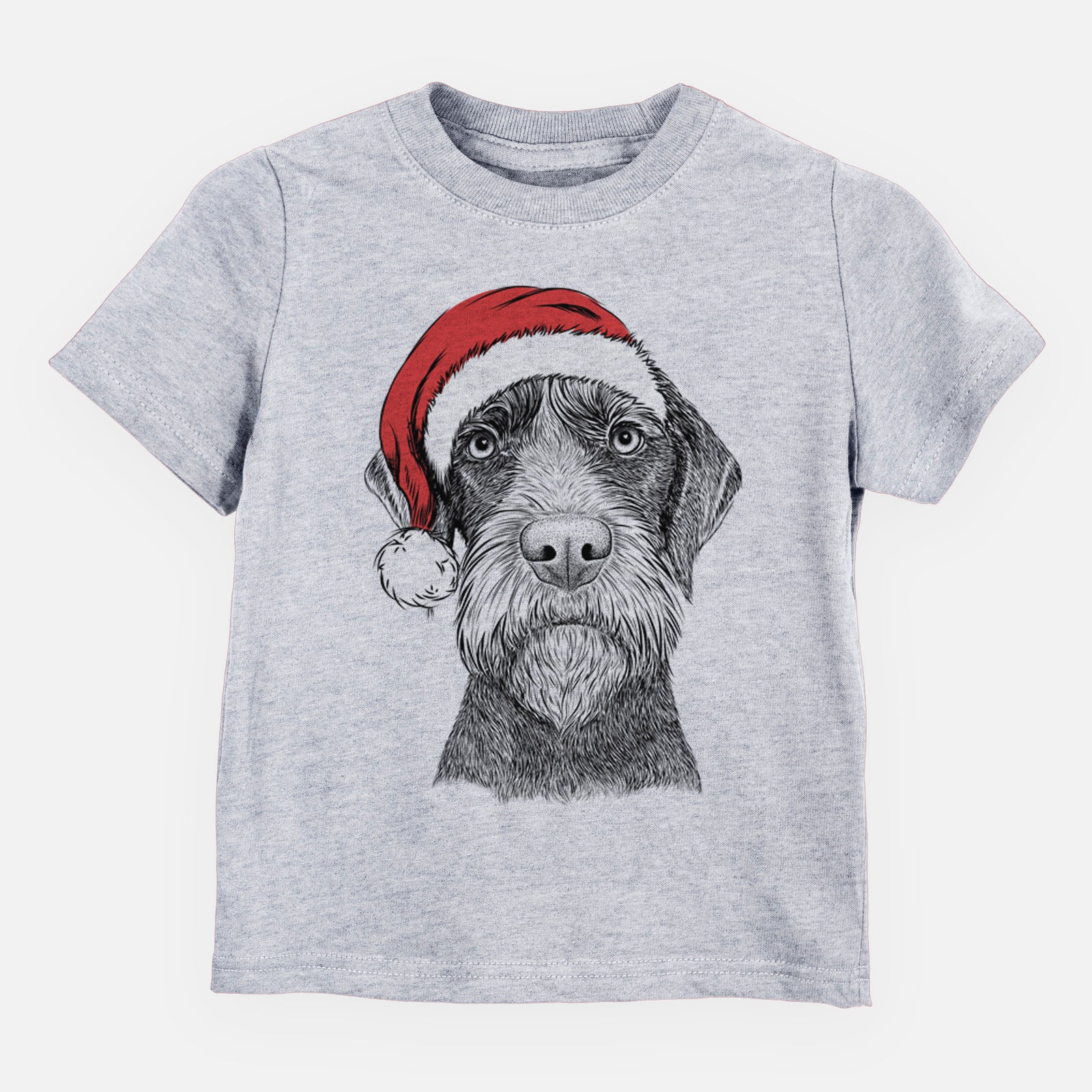 Santa Oakley the Pudelpointer - Kids/Youth/Toddler Shirt