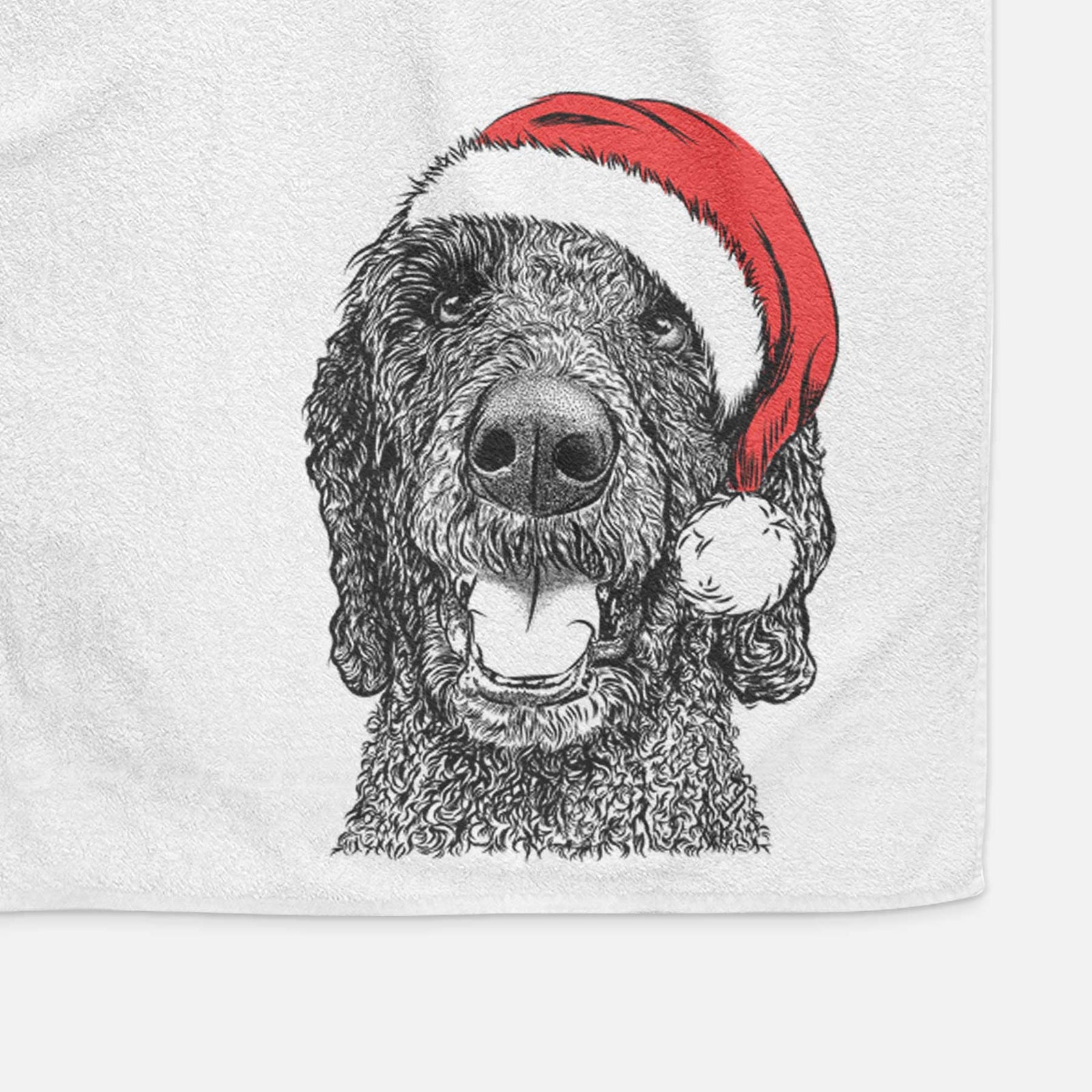 Obi James the Goldendoodle Decorative Hand Towel