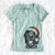 Santa Obi James the Goldendoodle - Women's V-neck Shirt