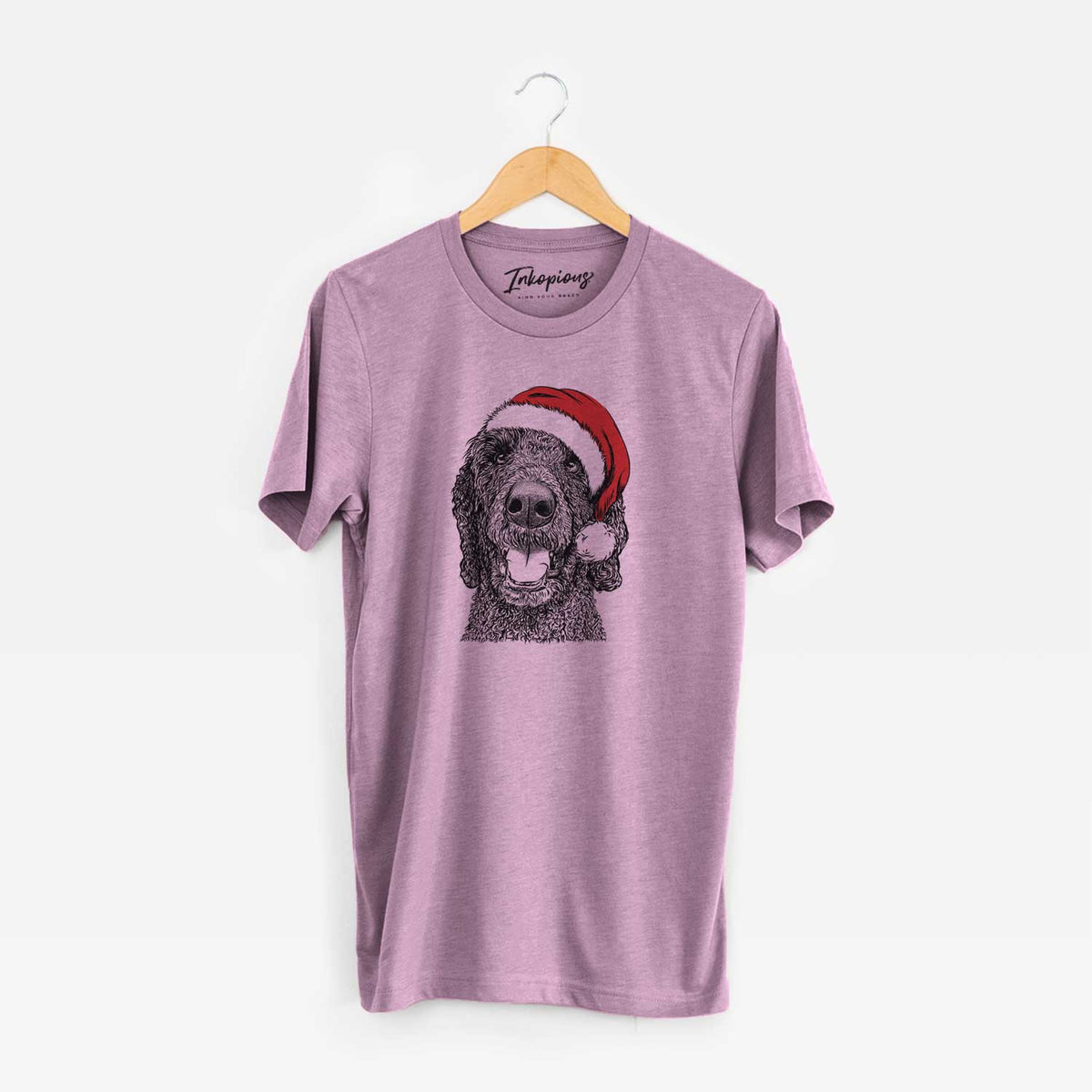 Santa Obi James the Goldendoodle - Unisex Crewneck