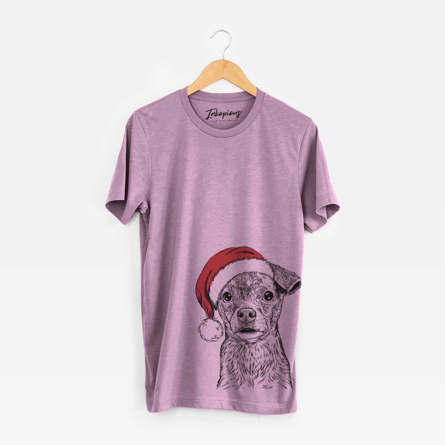 Santa Olive the Mixed Breed - Unisex Crewneck