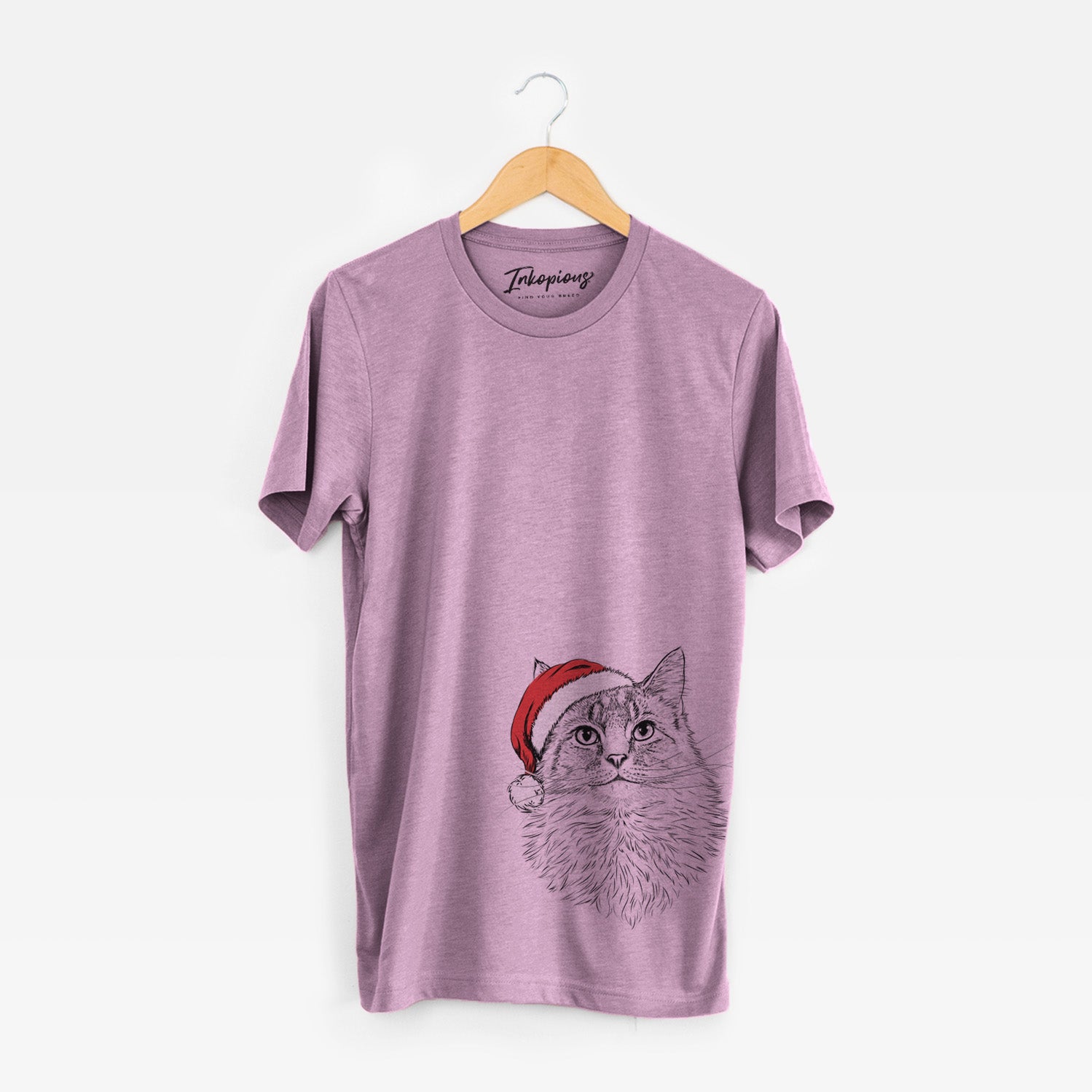 Santa Olive the Cat - Unisex Crewneck