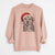 Santa Oliver the Mixed Breed - Unisex Pigment Dyed Crew Sweatshirt