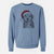 Santa Oliver the Mixed Breed - Unisex Pigment Dyed Crew Sweatshirt