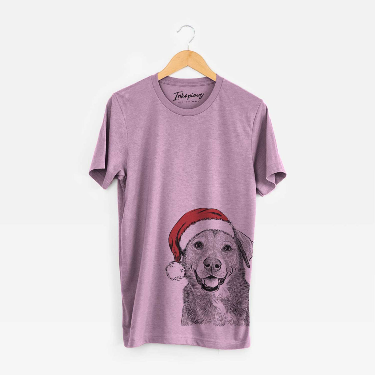 Santa Oliver the Mixed Breed - Unisex Crewneck