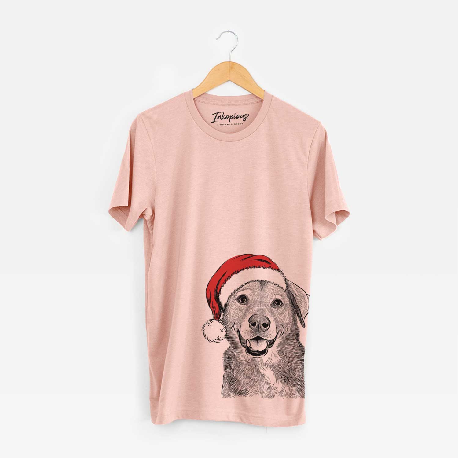 Santa Oliver the Mixed Breed - Unisex Crewneck