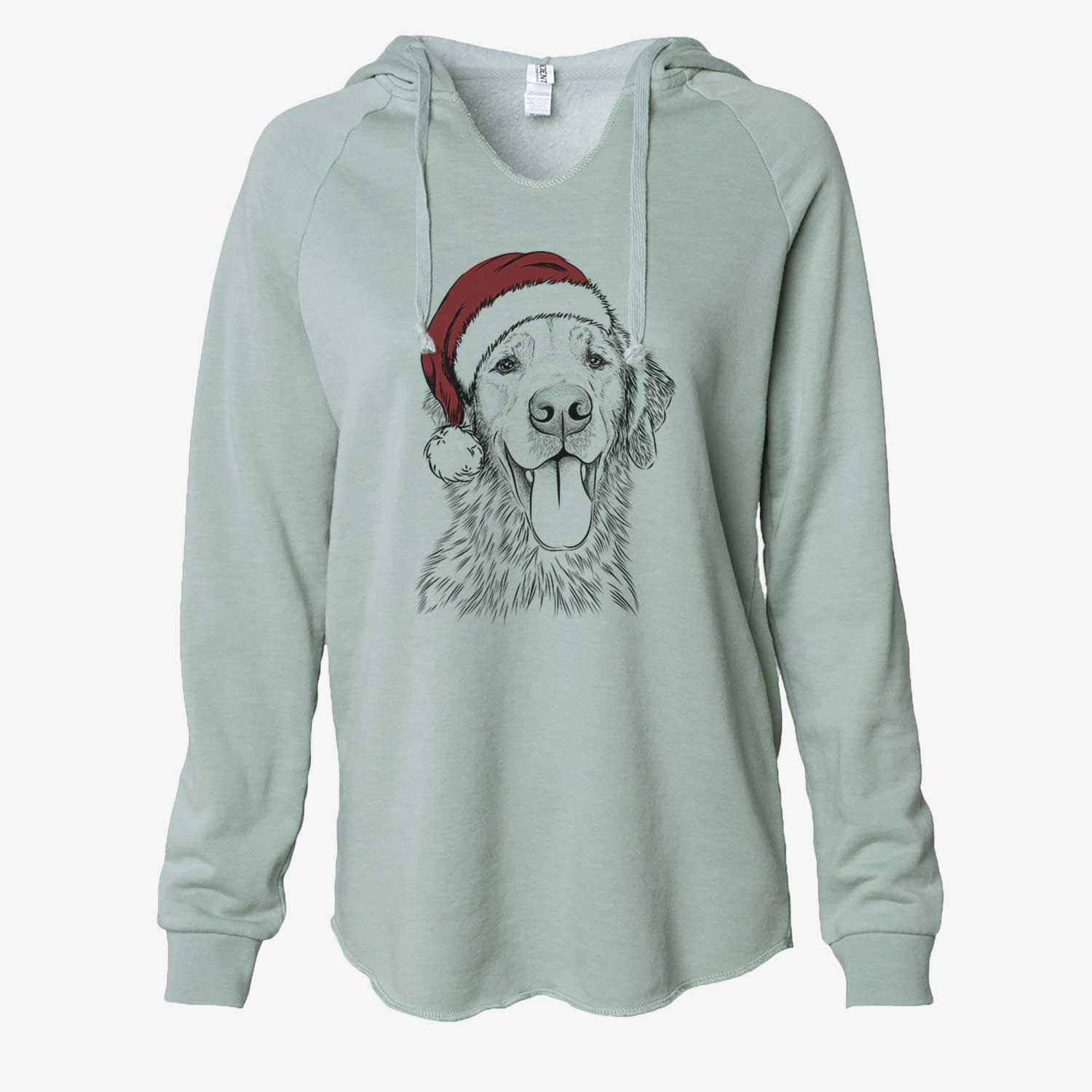 Oliver the Golden Retriever - Cali Wave Hooded Sweatshirt