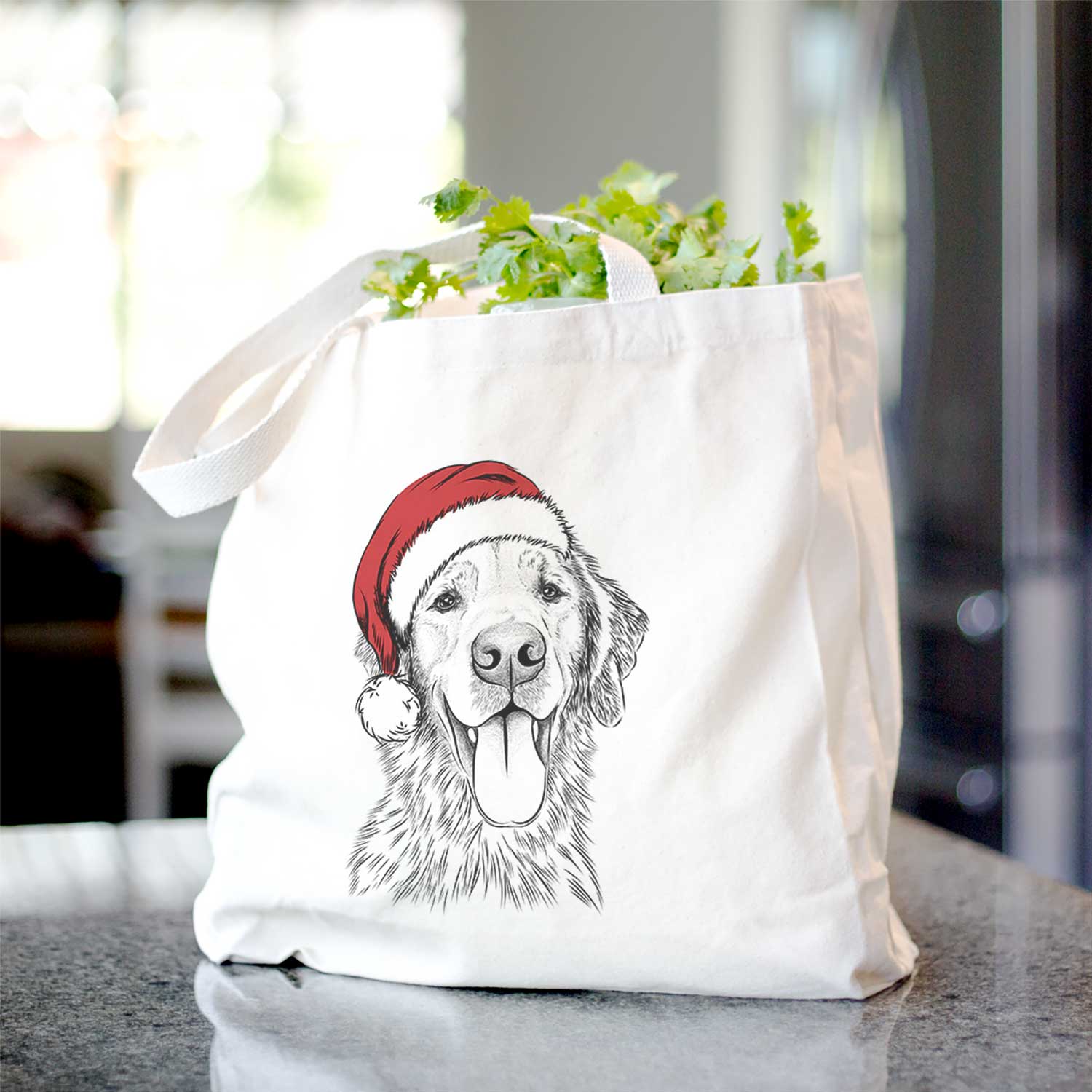 Oliver the Golden Retriever - Tote Bag