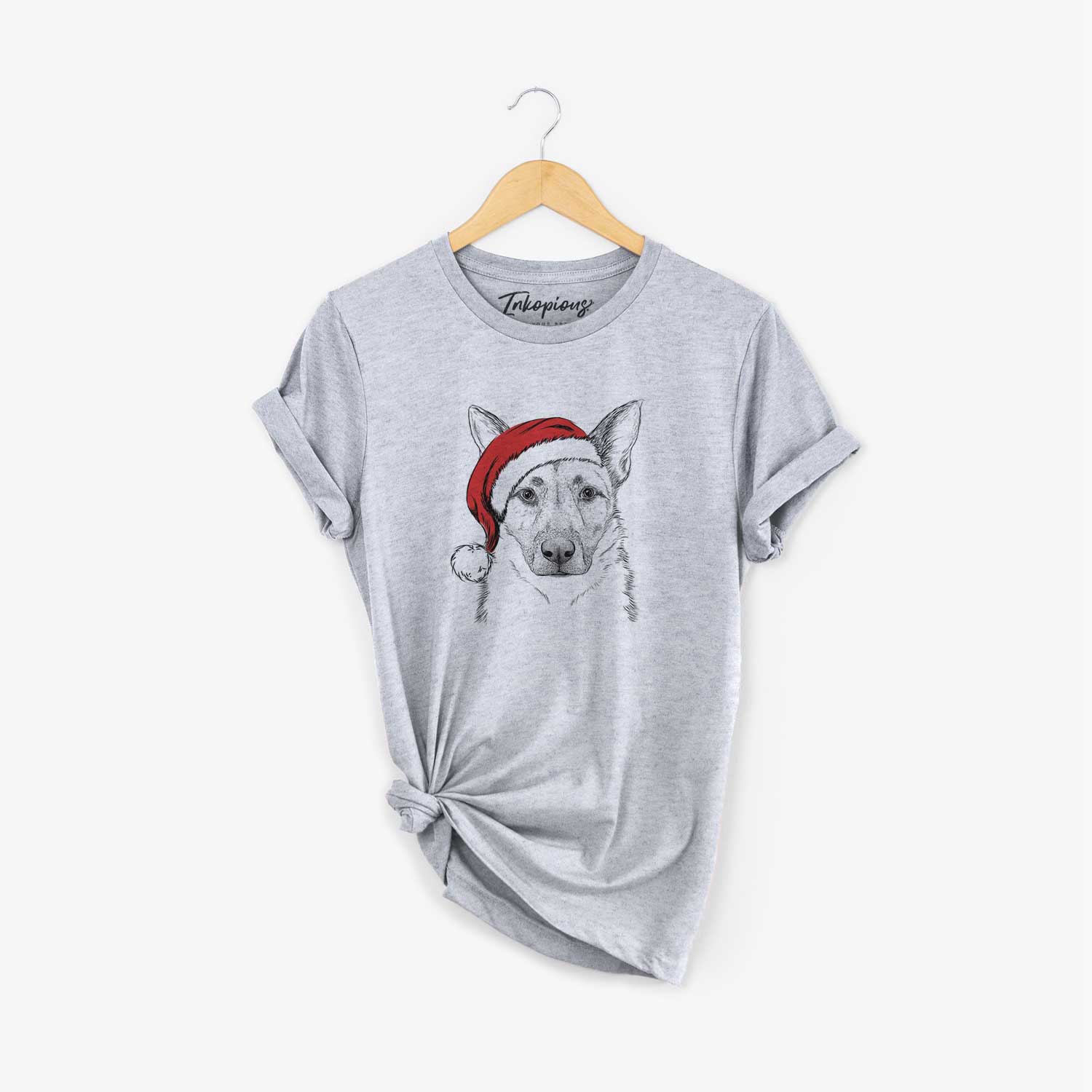 Santa Oliverno the German Shepherd - Unisex Crewneck