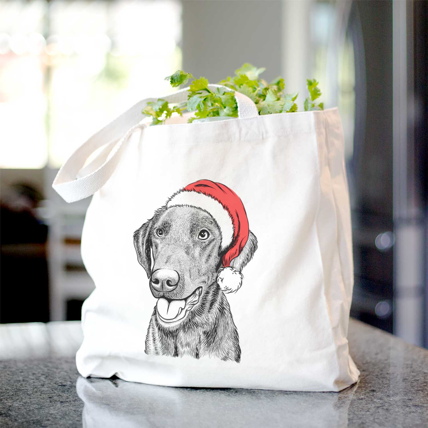 Onyx the Labrador Retriever - Tote Bag