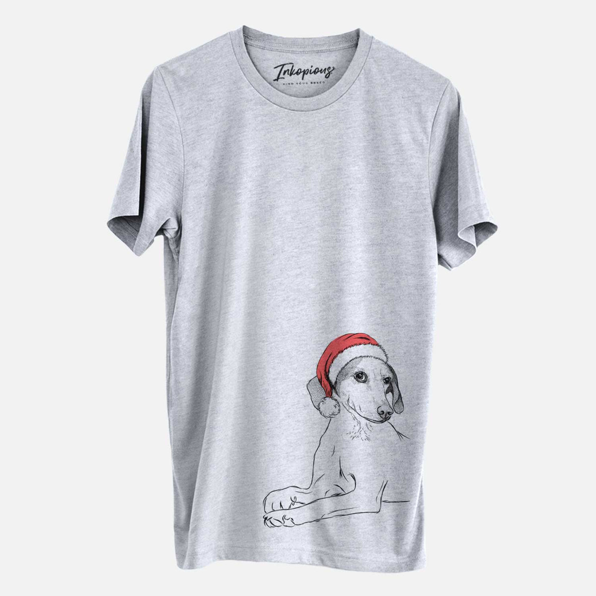 Santa Opie the Foxhound - Unisex Crewneck