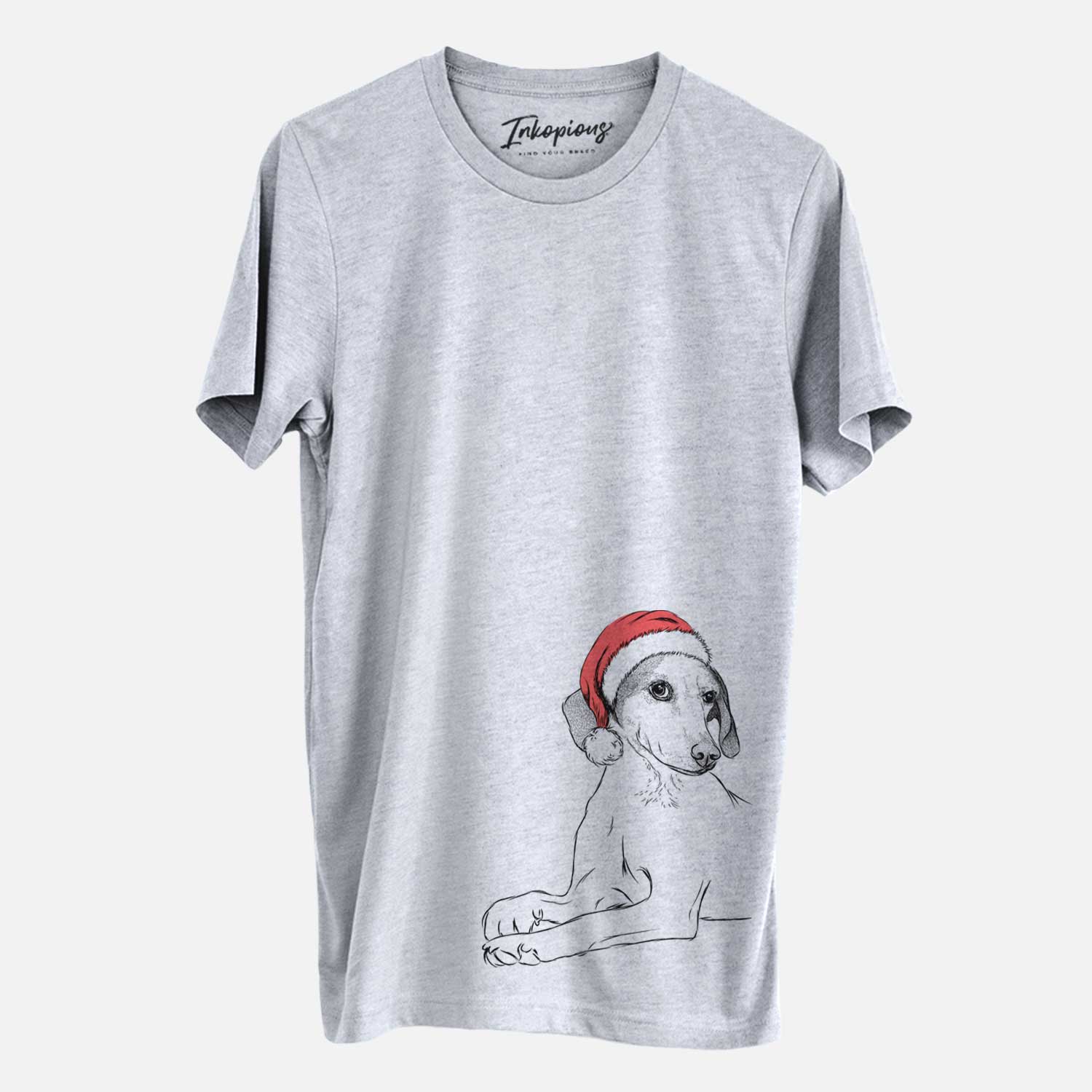 Santa Opie the Foxhound - Unisex Crewneck