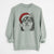 Santa Oskar the Canadian Eskimo Dog - Unisex Pigment Dyed Crew Sweatshirt