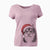 Santa Oskar the Canadian Eskimo Dog - Women's V-neck Shirt