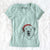 Santa Oslo the Polar Bear - Women's V-neck Shirt