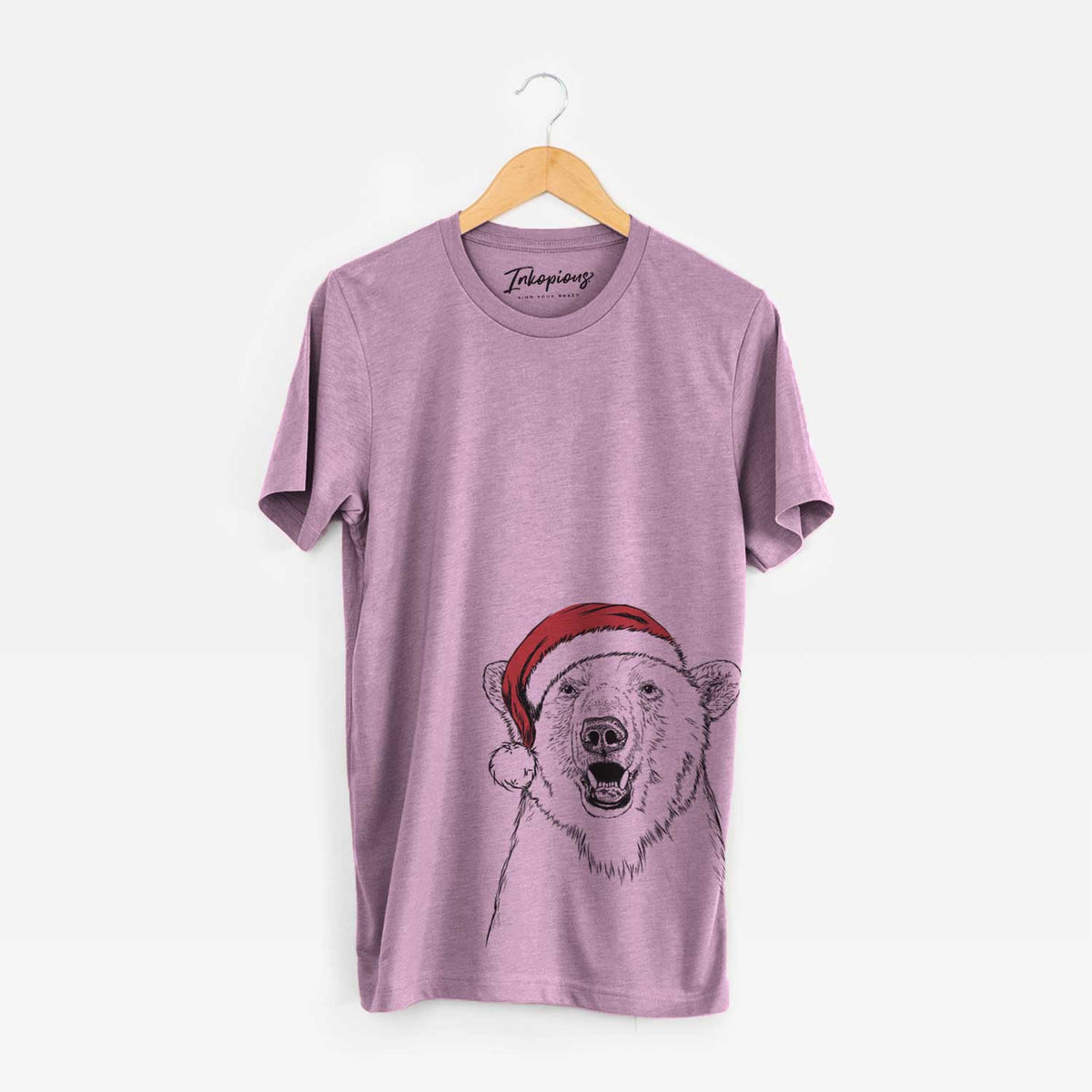 Santa Oslo the Polar Bear - Unisex Crewneck