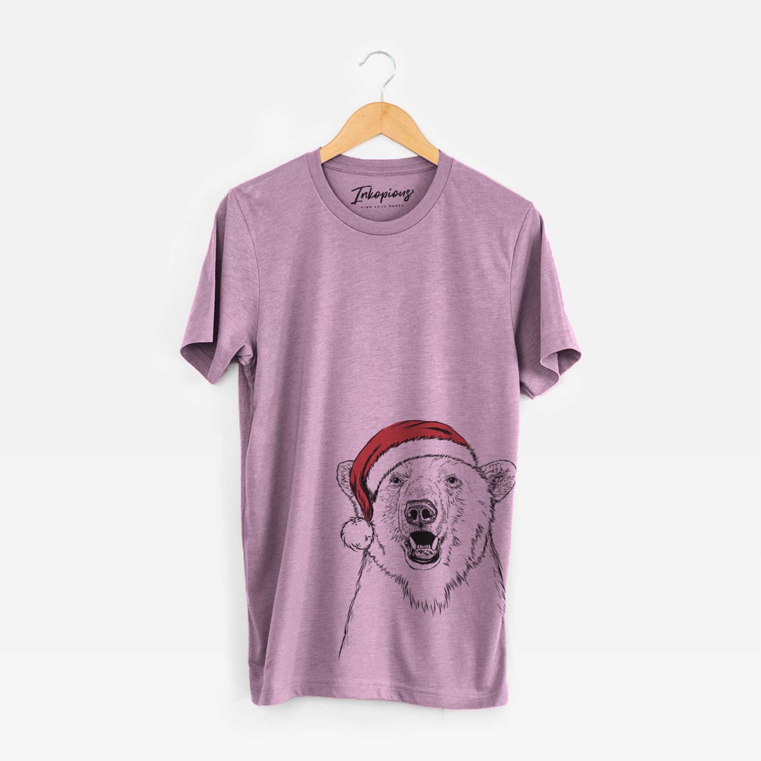 Santa Oslo the Polar Bear - Unisex Crewneck