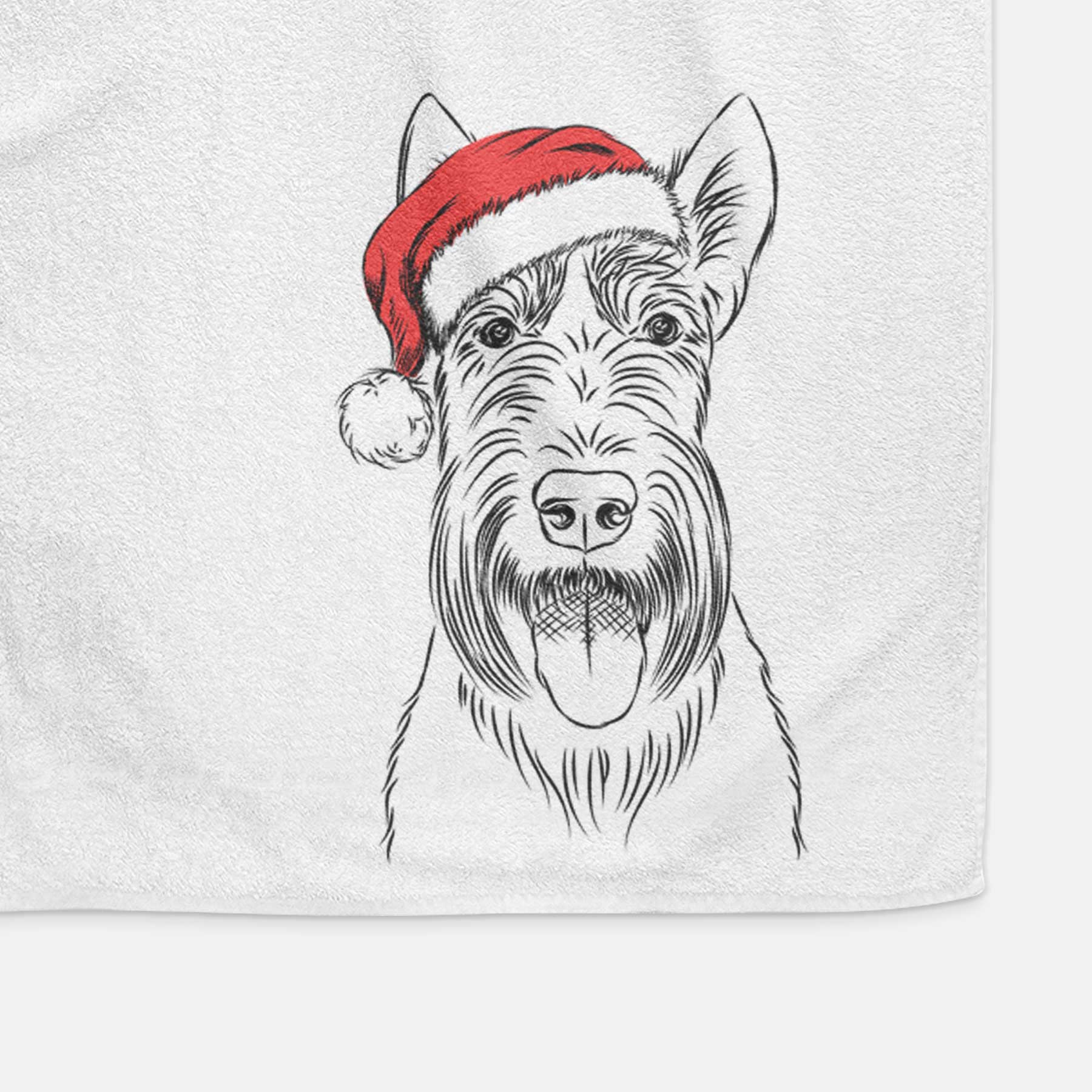 Oswald the Scottish Terrier Decorative Hand Towel