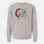 Santa Otis the Pug - Unisex Pigment Dyed Crew Sweatshirt