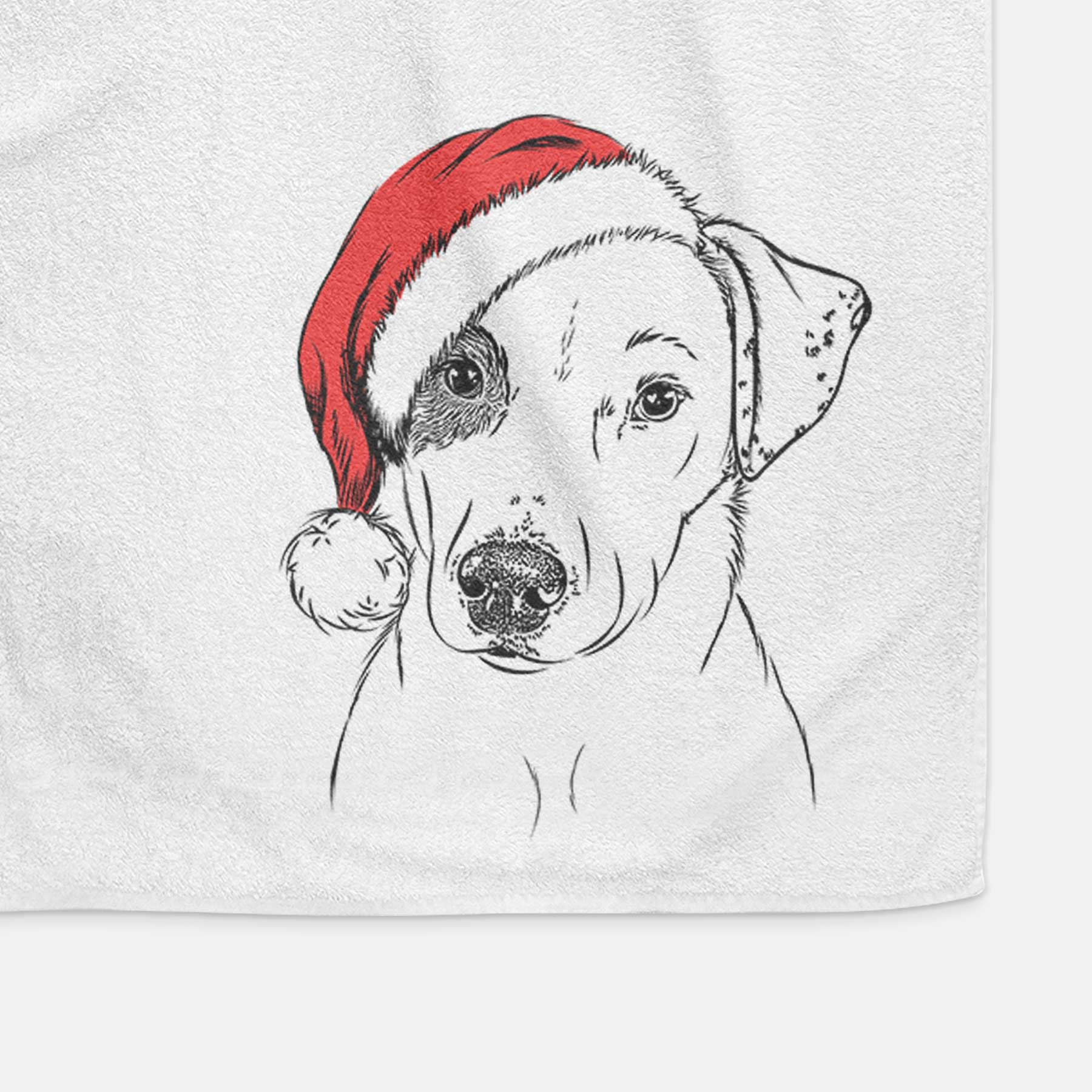 P-Pie the Mixed Breed Decorative Hand Towel