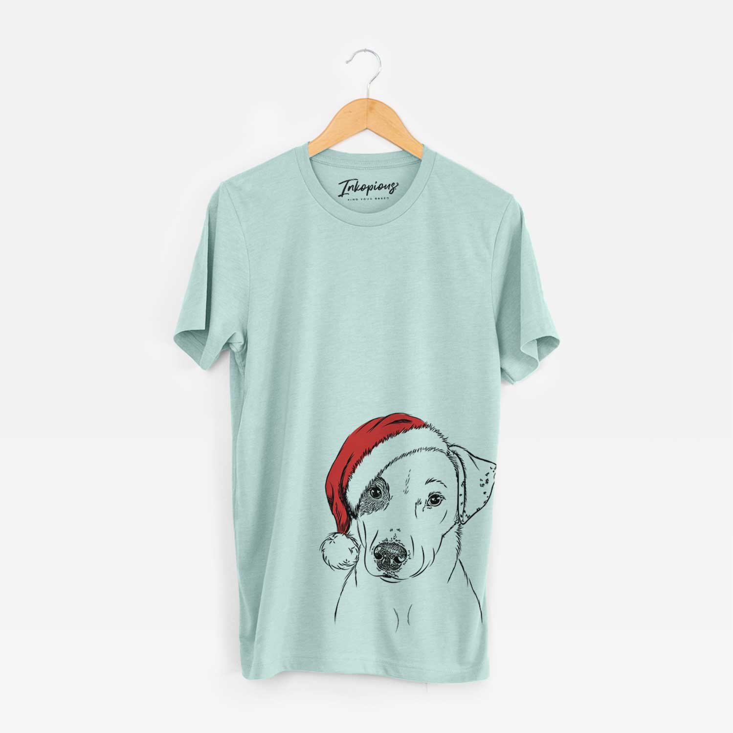 Santa P-Pie the Mixed Breed - Unisex Crewneck
