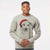 Santa Padre the Pitbull Mix - Unisex Pigment Dyed Crew Sweatshirt