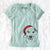 Santa Padre the Pitbull Mix - Women's Perfect V-neck Shirt