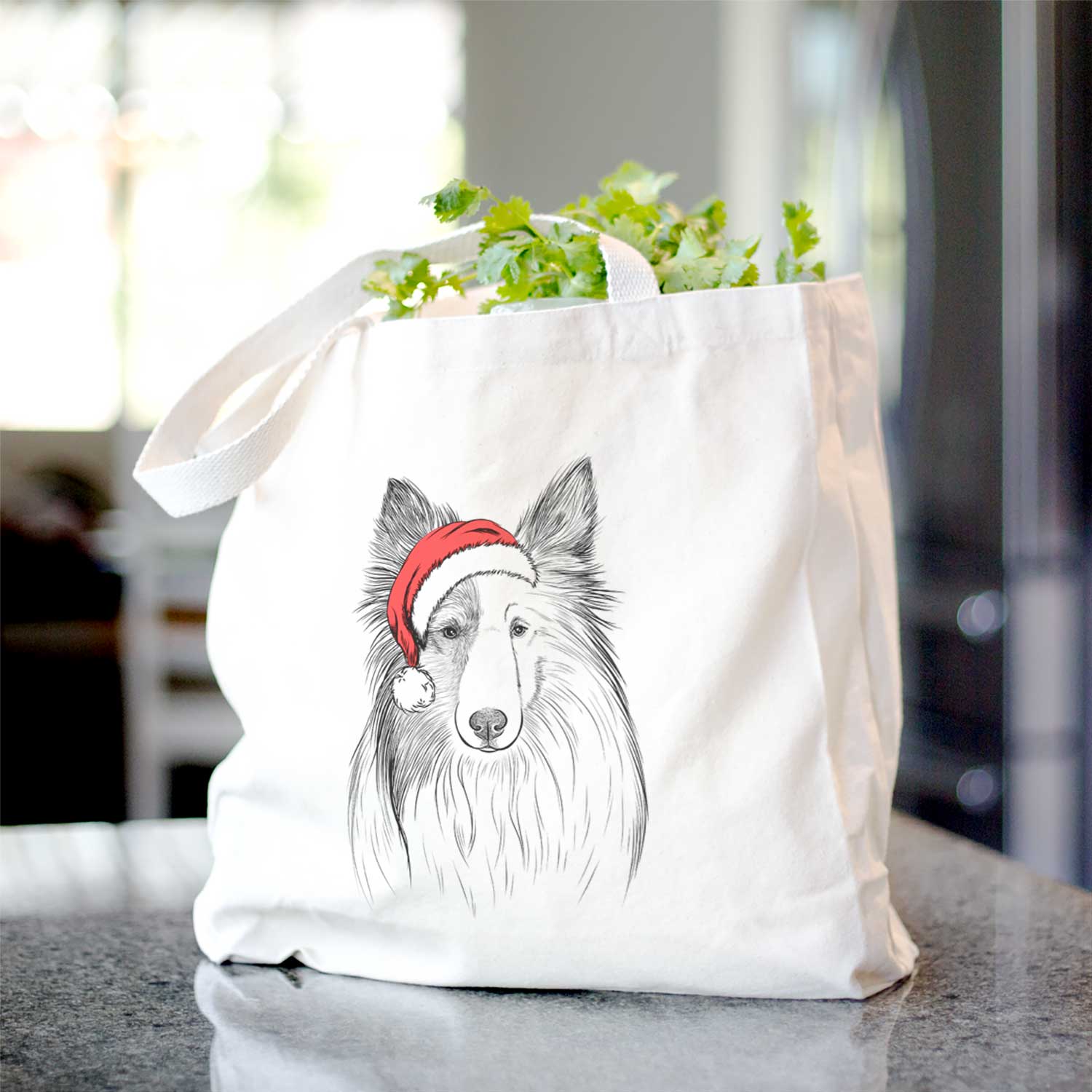 Palin the Shetland Sheepdog - Tote Bag