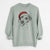 Santa Palm Palm the Aussiedoodle - Unisex Pigment Dyed Crew Sweatshirt