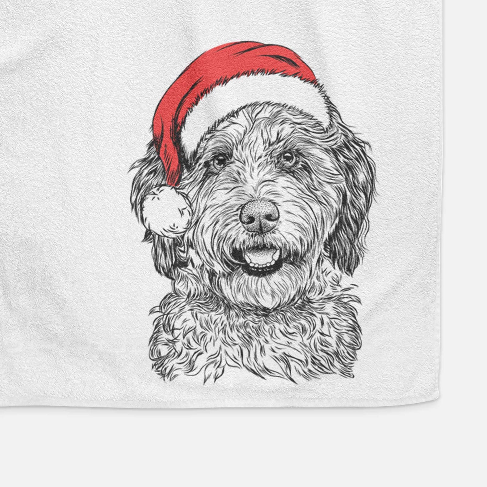 Palmer the Aussiedoodle Decorative Hand Towel