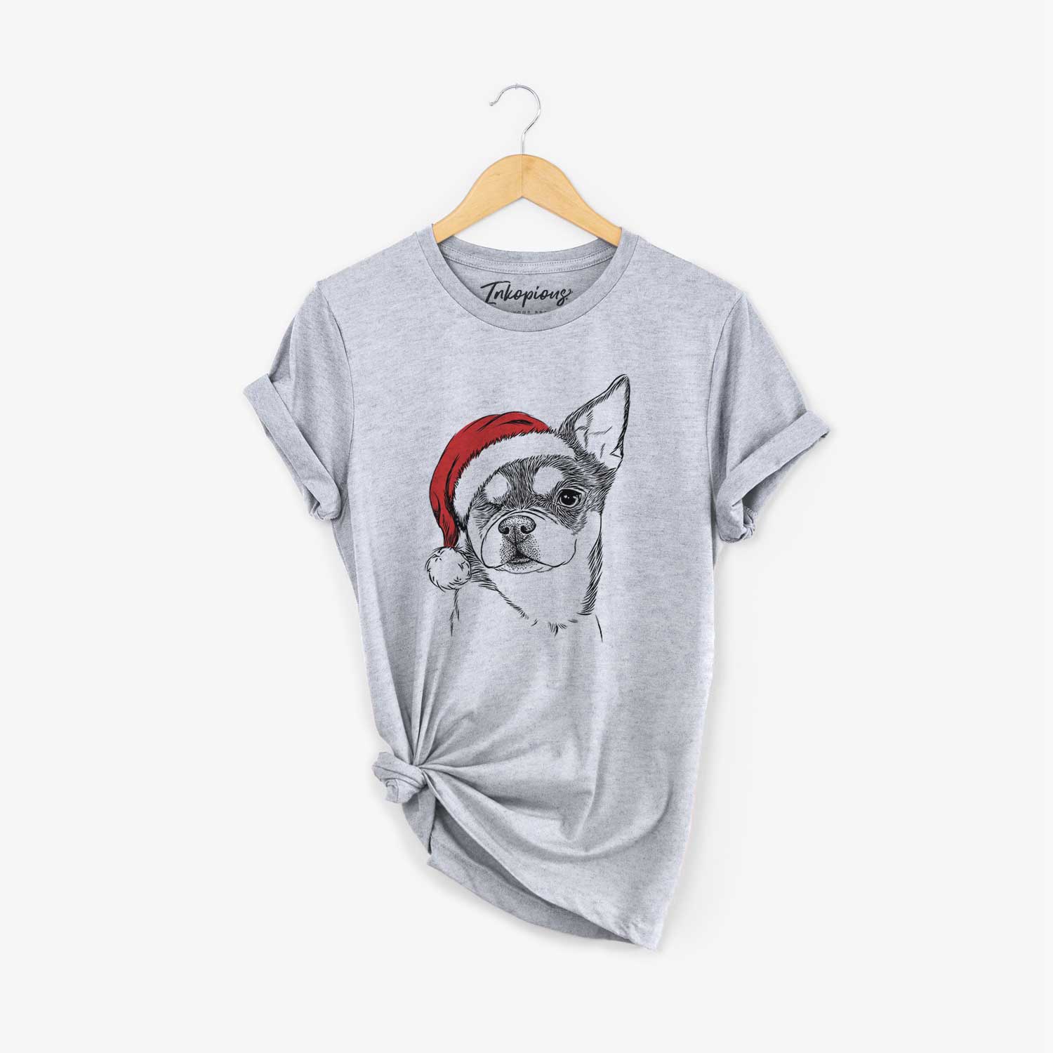 Santa Paris the Chihuahua - Unisex Crewneck