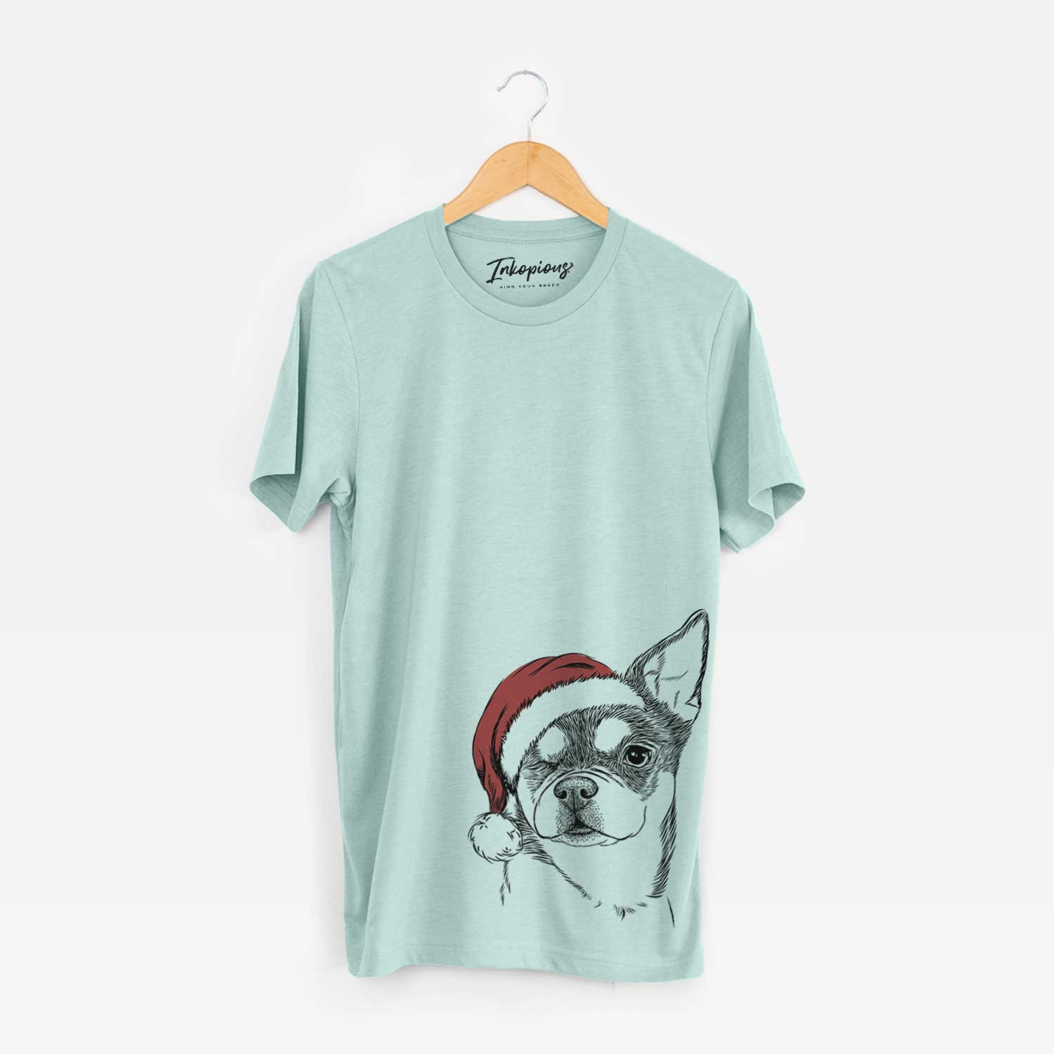 Santa Paris the Chihuahua - Unisex Crewneck