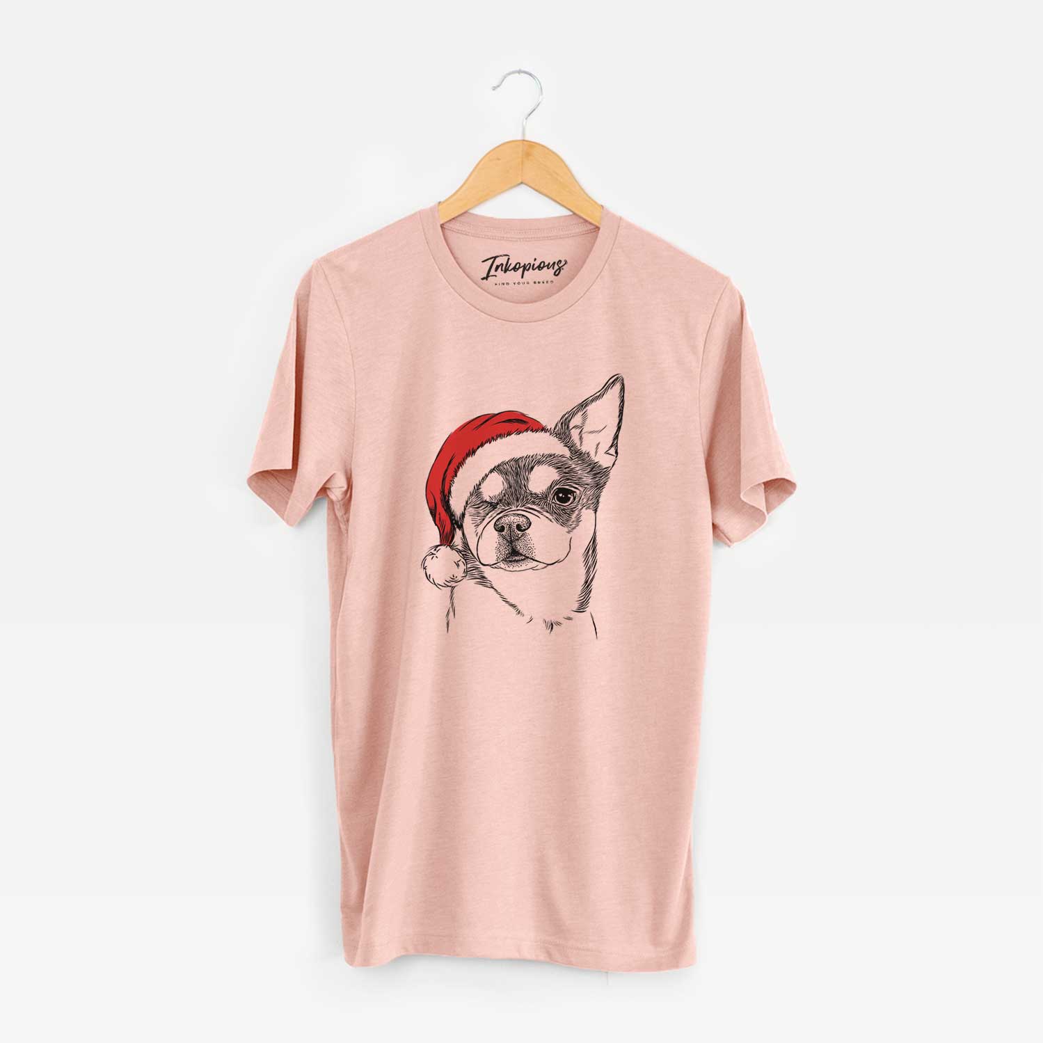 Santa Paris the Chihuahua - Unisex Crewneck