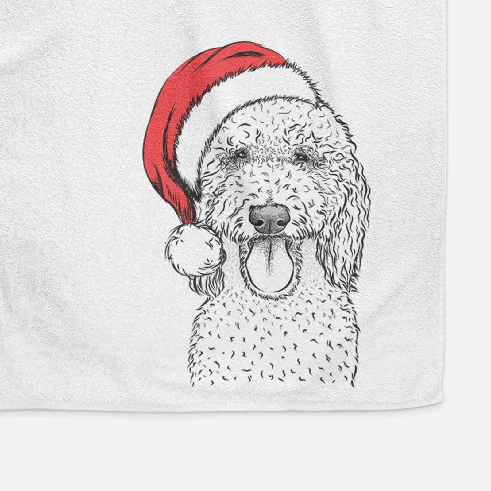 Pavlov the Goldendoodle Decorative Hand Towel