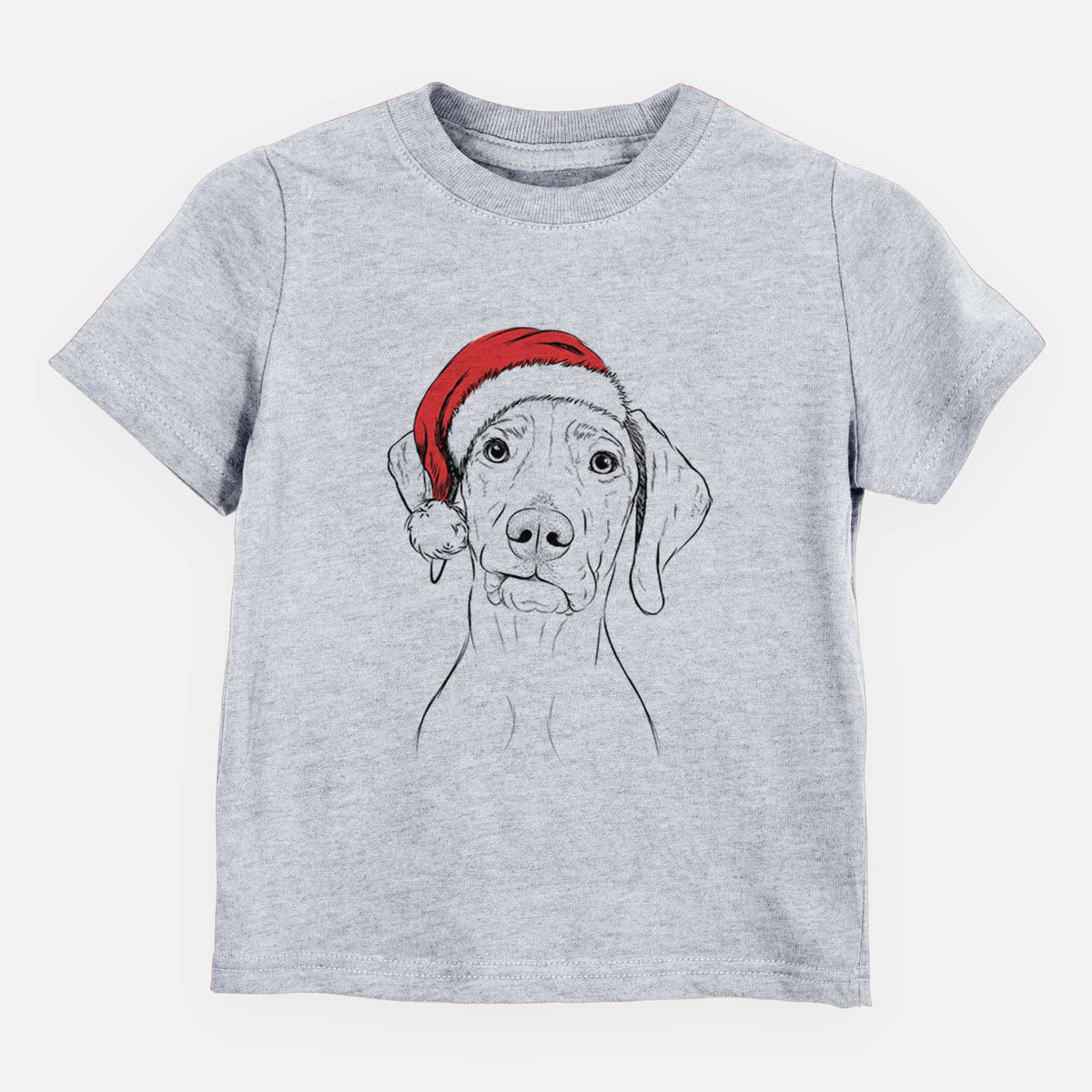 Santa Pawley the Vizsla - Kids/Youth/Toddler Shirt